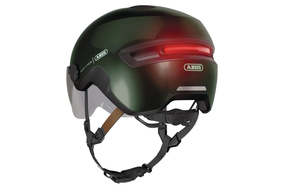 Casque ABUS - HUD-Y ACE Moss Green - Image 4
