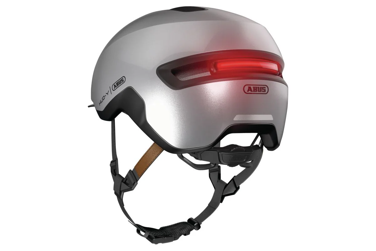 Casque ABUS - HUD-Y Gleam Silver - Image 4