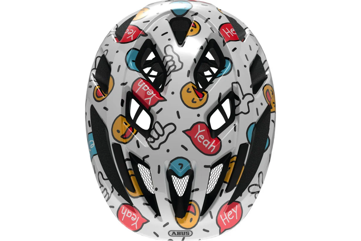 Casque Enfant - Smooty White Smiley - Image 3