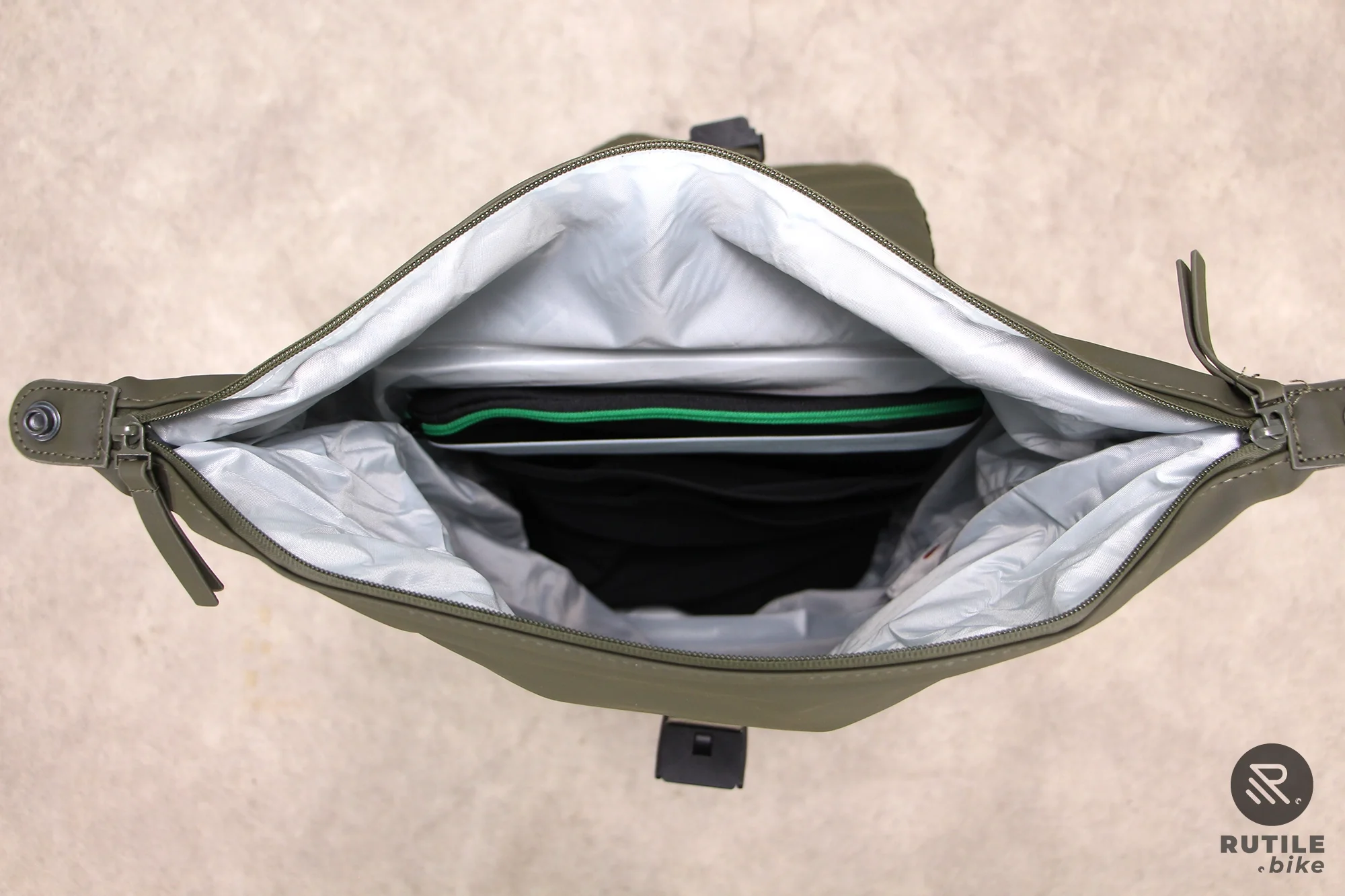 Sac à dos vélos Soho - Nordlicht, vert - Image 7