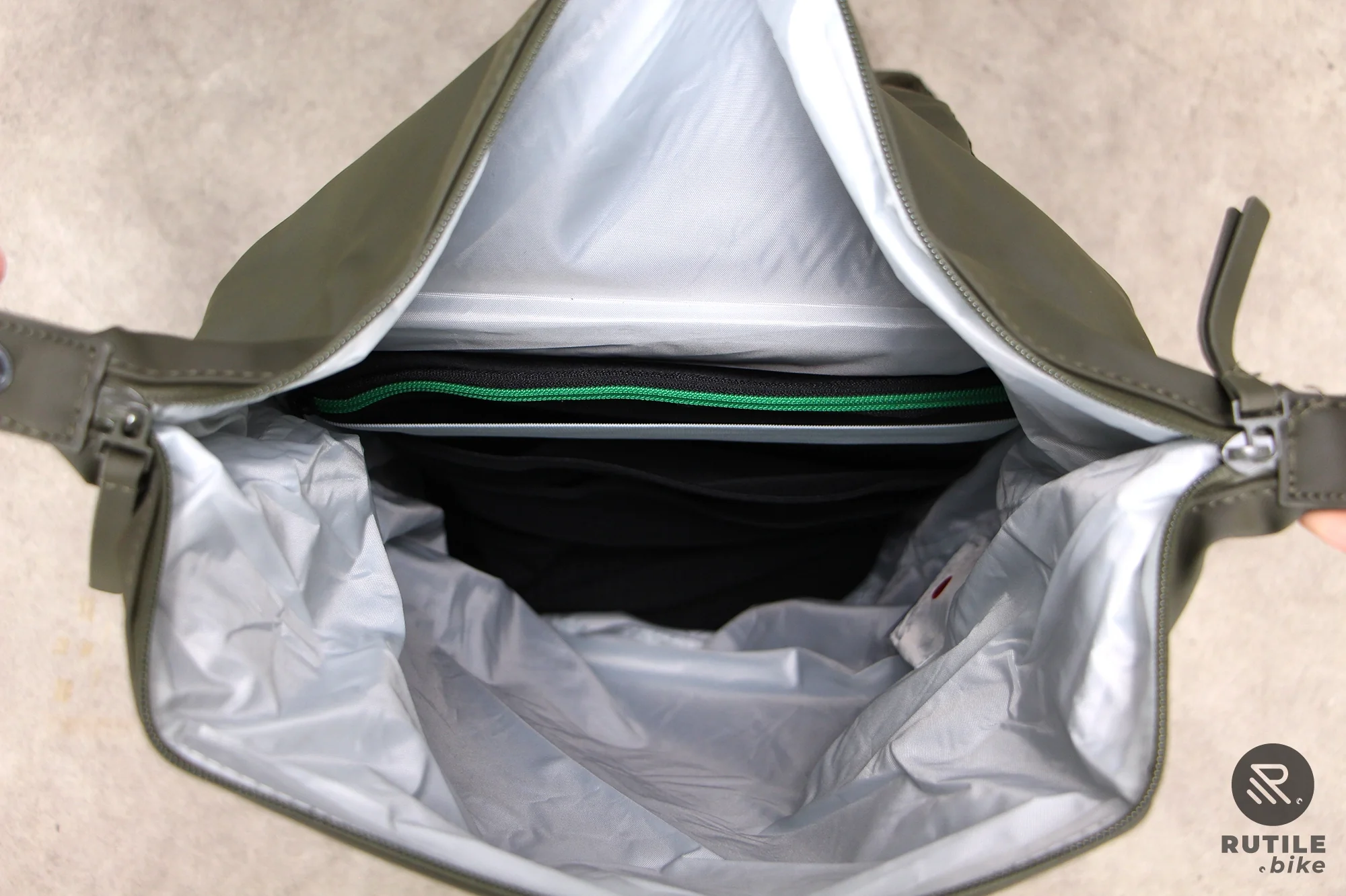 Sac à dos vélos Soho - Nordlicht, vert - Image 8