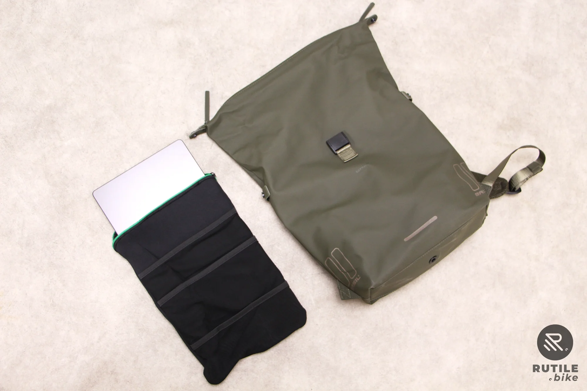 Sac à dos vélos Soho - Nordlicht, vert - Image 9
